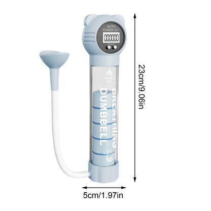 Portable Breathing Exercise Device for Stronger Lungs & Diaphragm